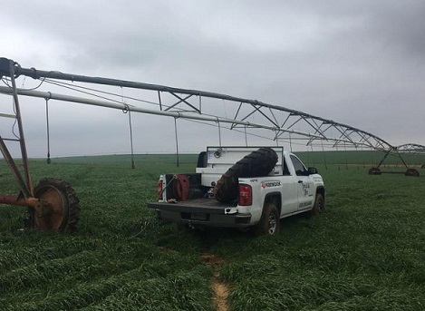 Farm tire service